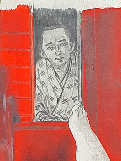Juan Maeda Original illustration 3 detail