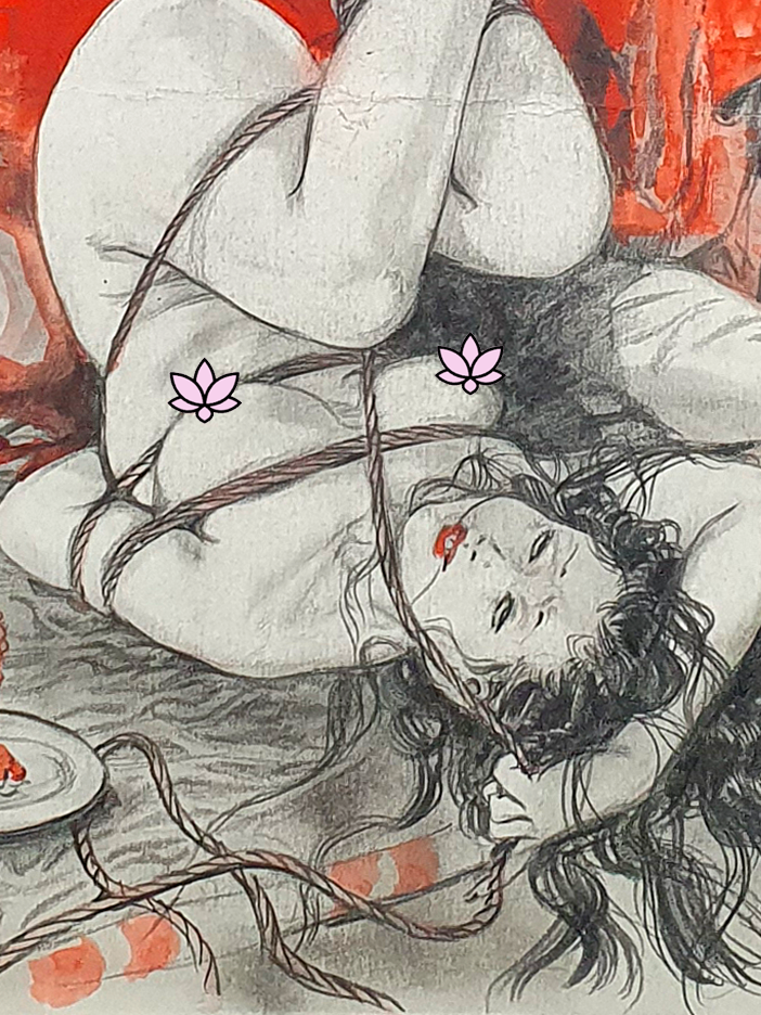 Juan Maeda Original illustration detail 1