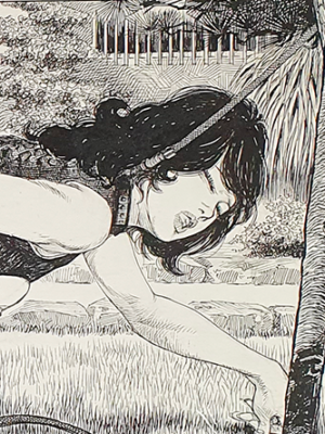 Yoji Hashimoto leashed woman P1 crop