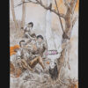 SM magazine illo Shoji oki black