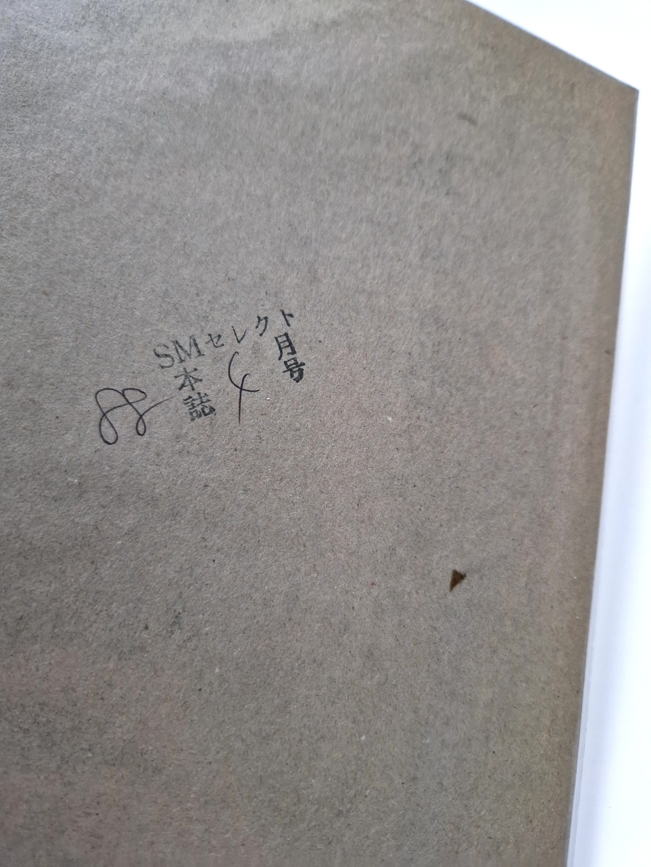 SM Select Illo. – T Shinegori April 88 signed