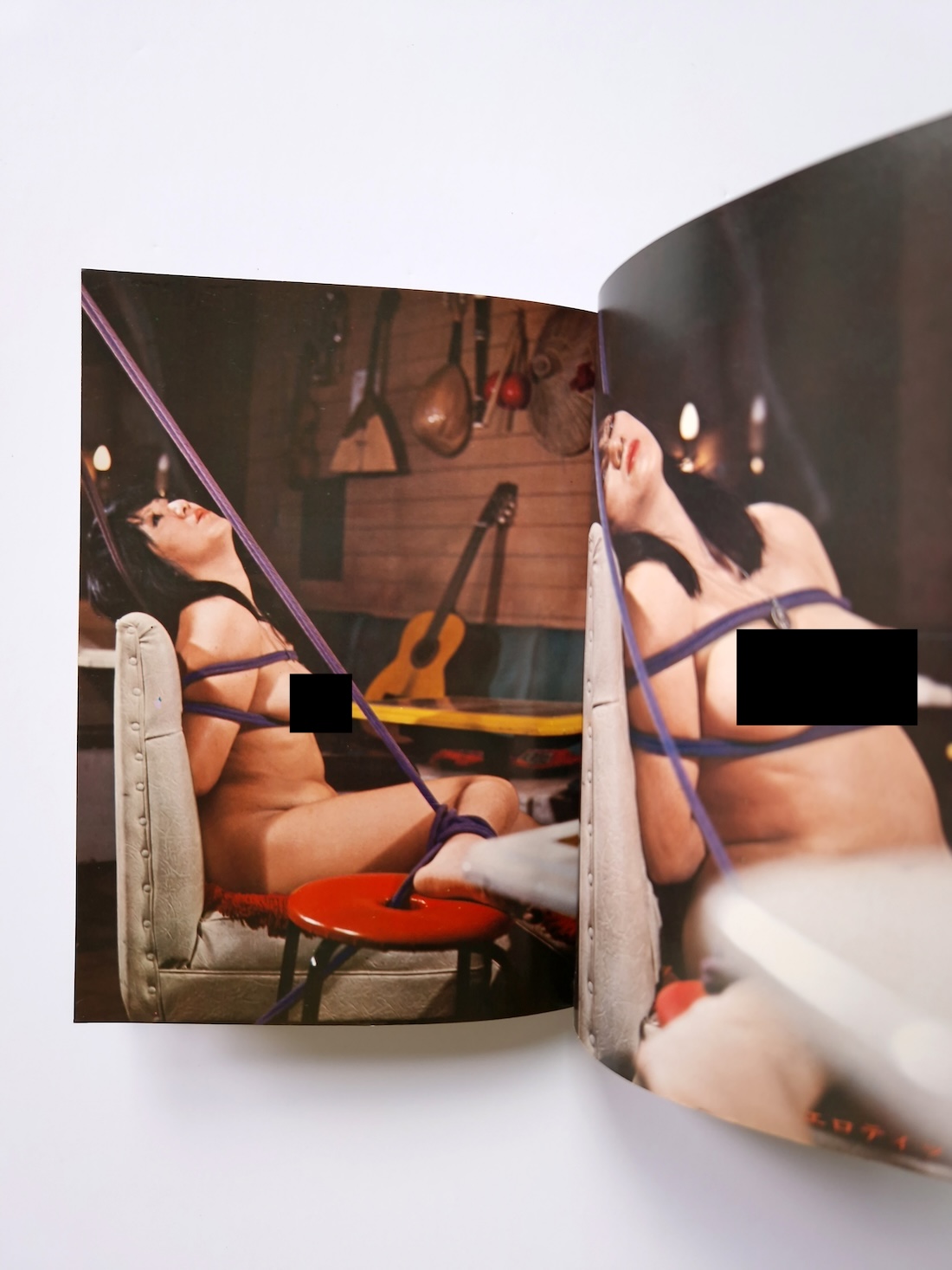 Bondage photo collection beautiful women 1971 Ran Akiyoshi censored 4