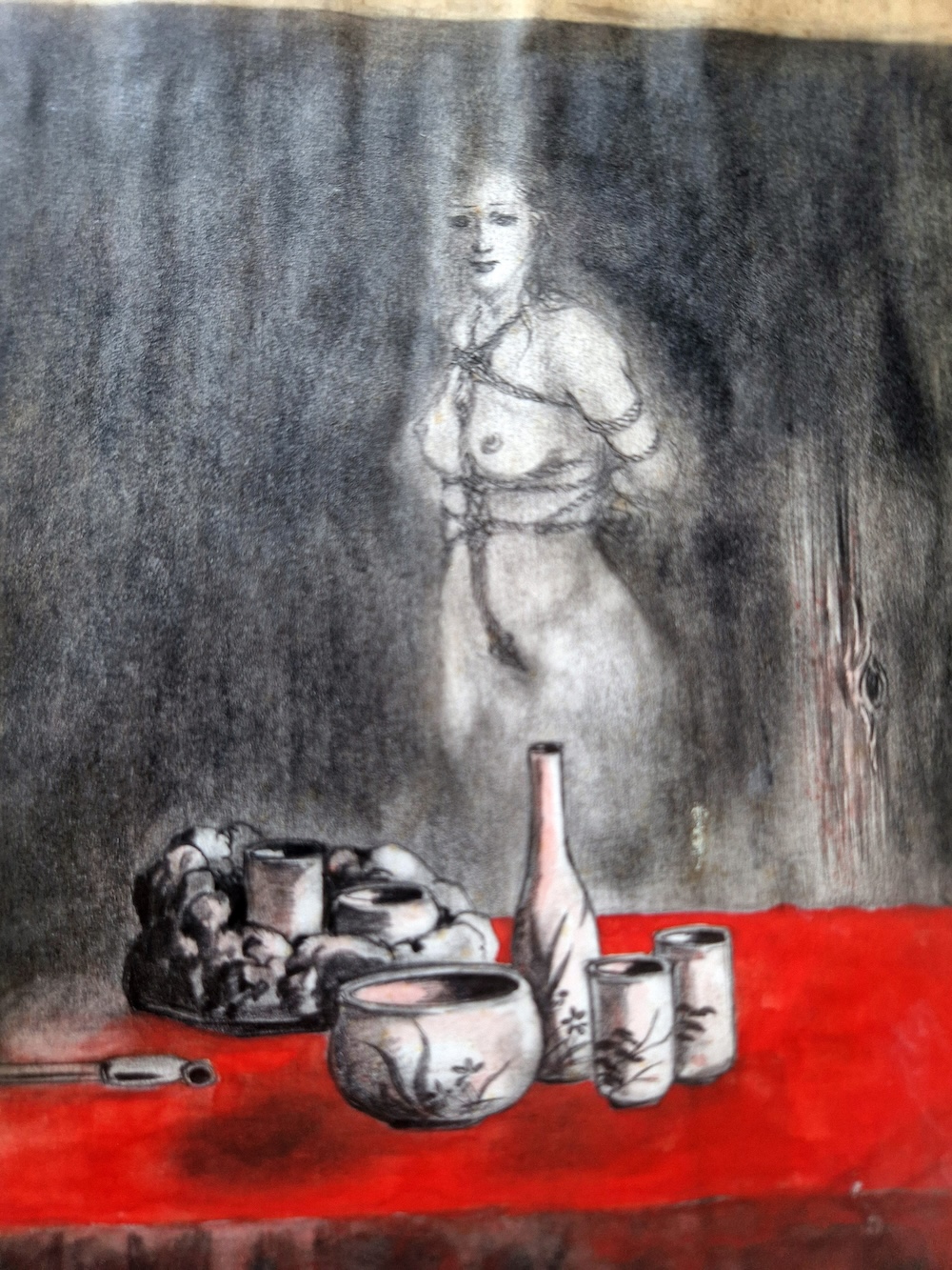 original illustration art works detail Juan Maeda