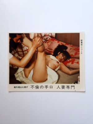 Vintage Pinku Eiga Still Photo Set 10